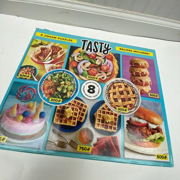 Tasty Puzzle 8 Puzzles in one Ceaco puzzles jigsaw Food puzzles 8 puzzles - Picture 2 of 7